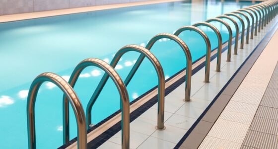 top pool handrails for safety