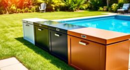 top pool resin deck boxes