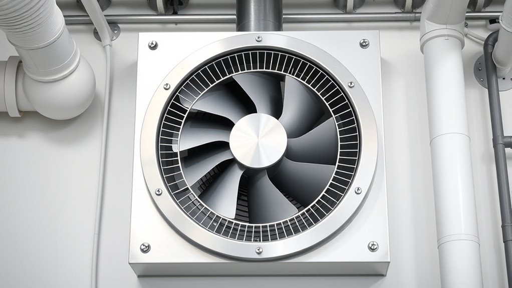 top pump room vent fans