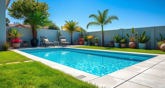 top small backyard pool shells