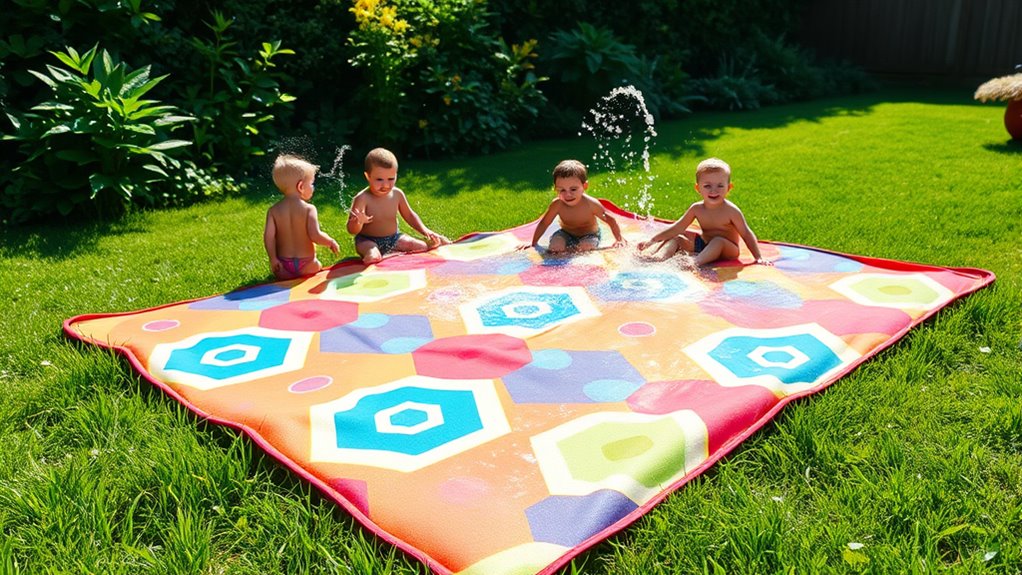 top small yard pool mats