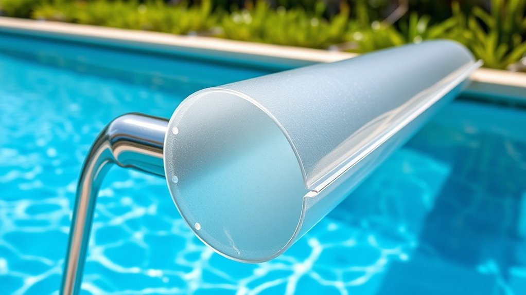 top solar pool cover reels