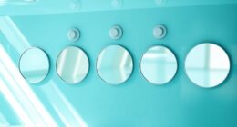 top suction cup pool mirrors