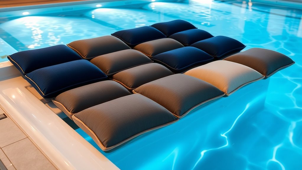top swim spa cushions