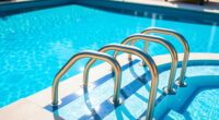 top swim spa handrail options