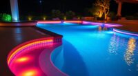 top swim spa led lights