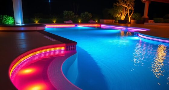 top swim spa led lights