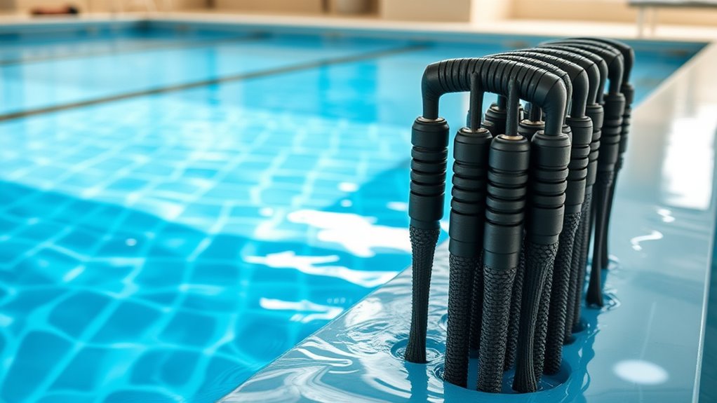 top swim spa resistance tethers