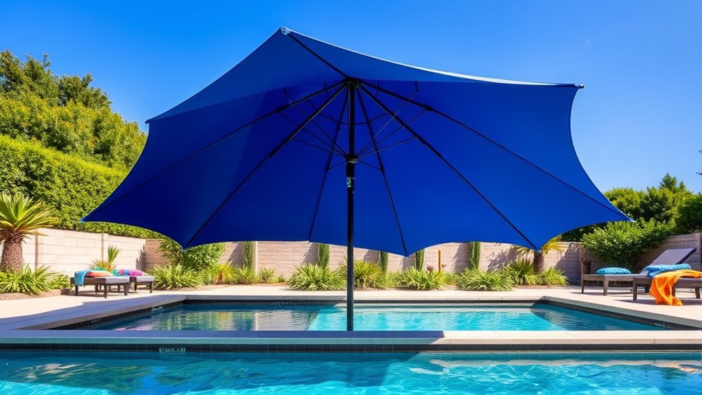 top swim spa umbrella canopies