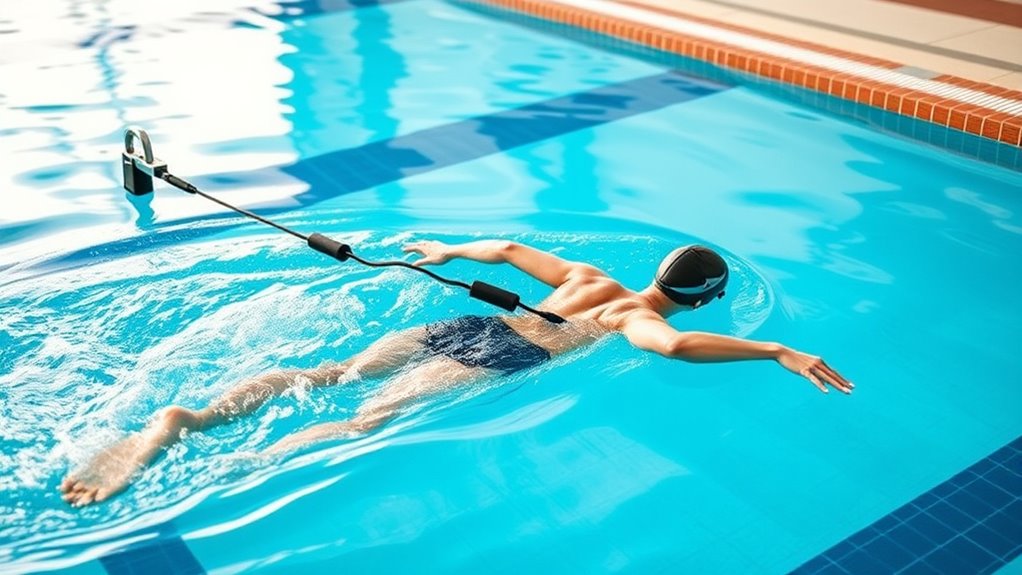 top swim tether systems