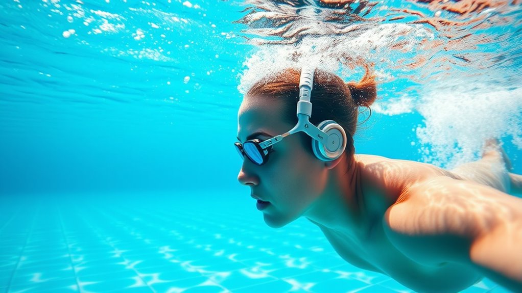 top underwater swim headphones