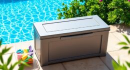 top waterproof pool storage