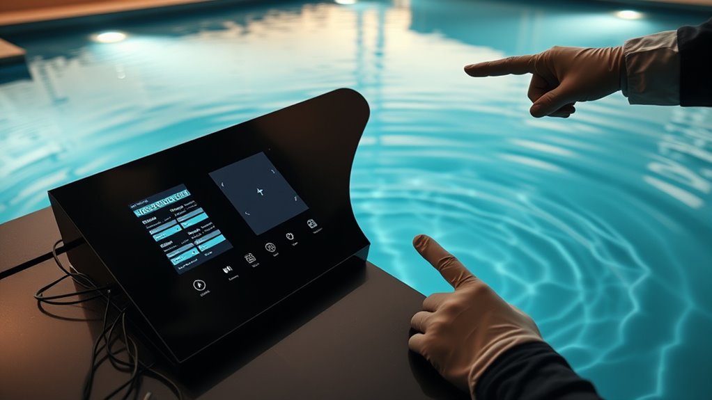 troubleshoot unresponsive pool controls