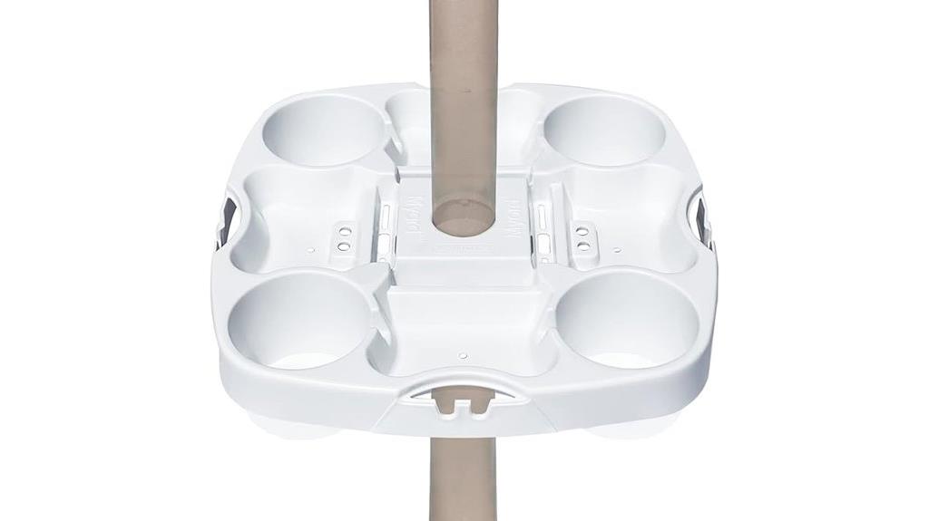 universal beach umbrella tray