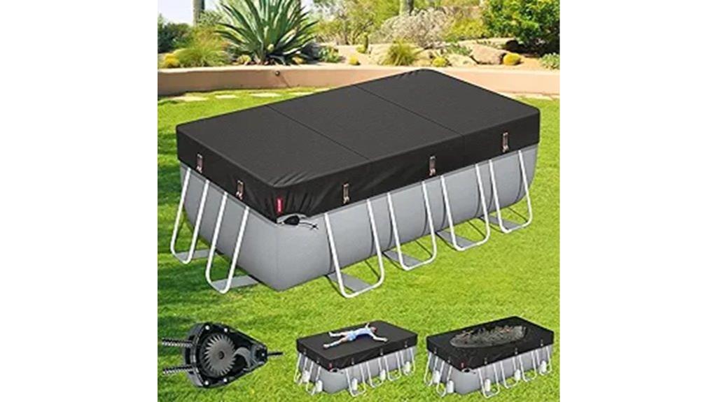 upgraded rectangular pool cover