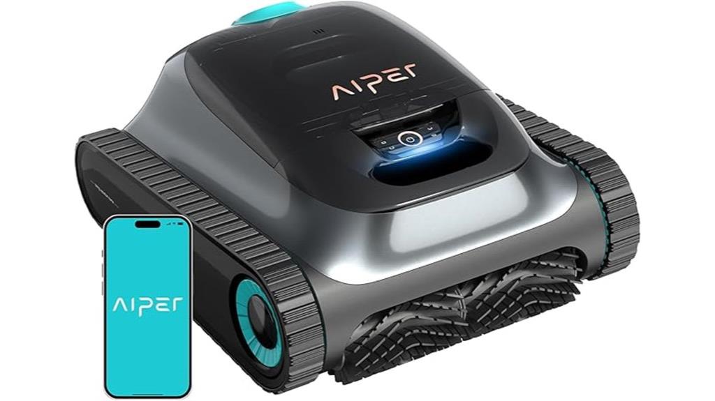 upgraded robotic pool cleaner