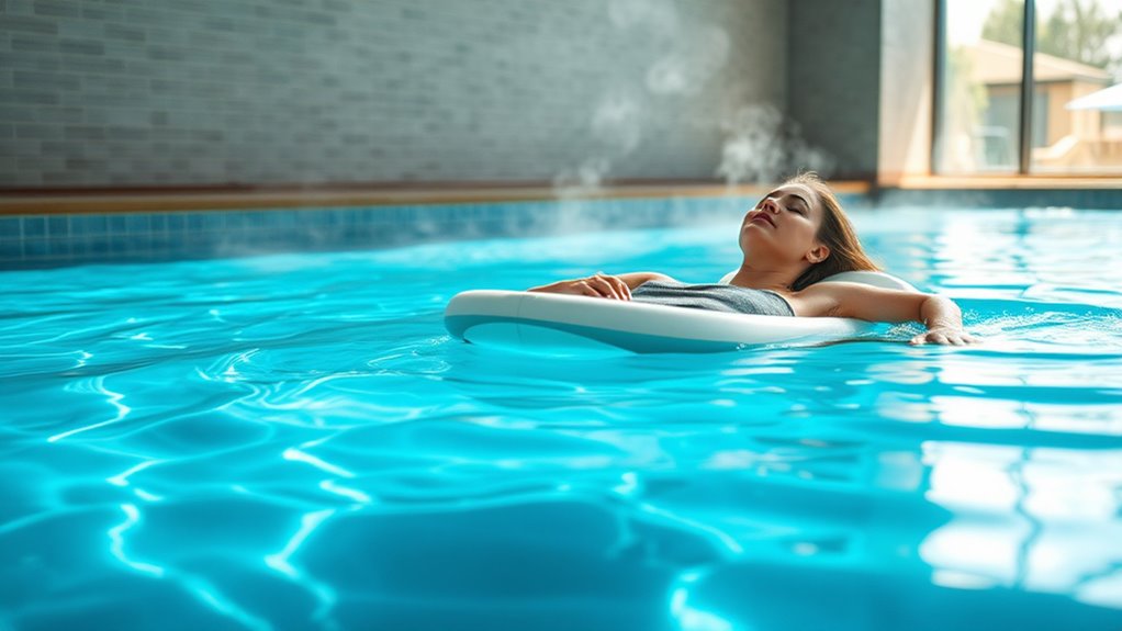 warm buoyant soothing resistance