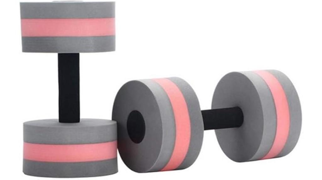 water aerobics dumbbell set