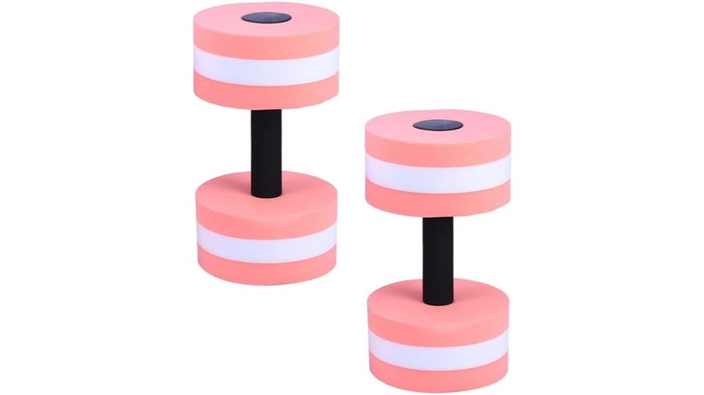water aerobics dumbbell set