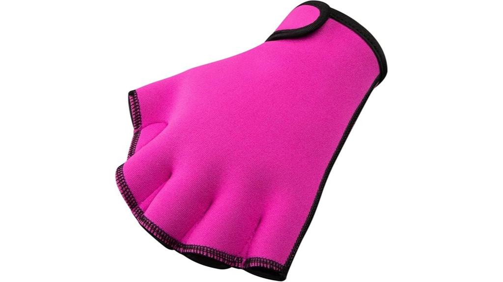 water aerobics swim gloves