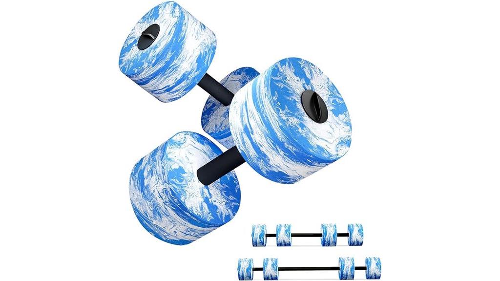 water pool exercise dumbbells