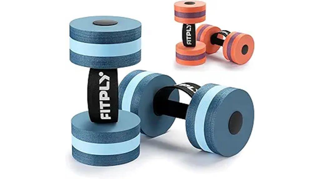 water resistant exercise dumbbells