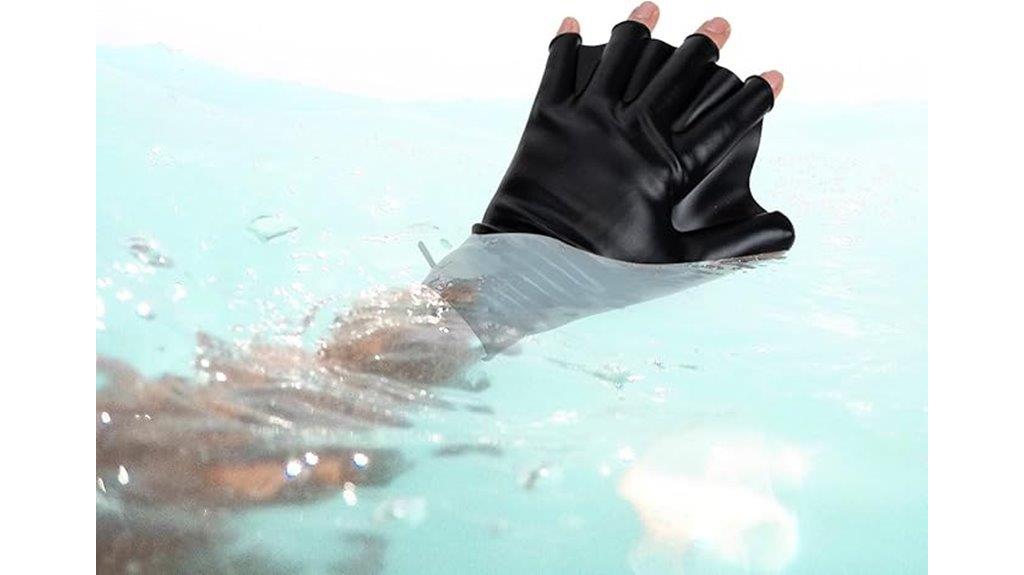 water training swimming gloves