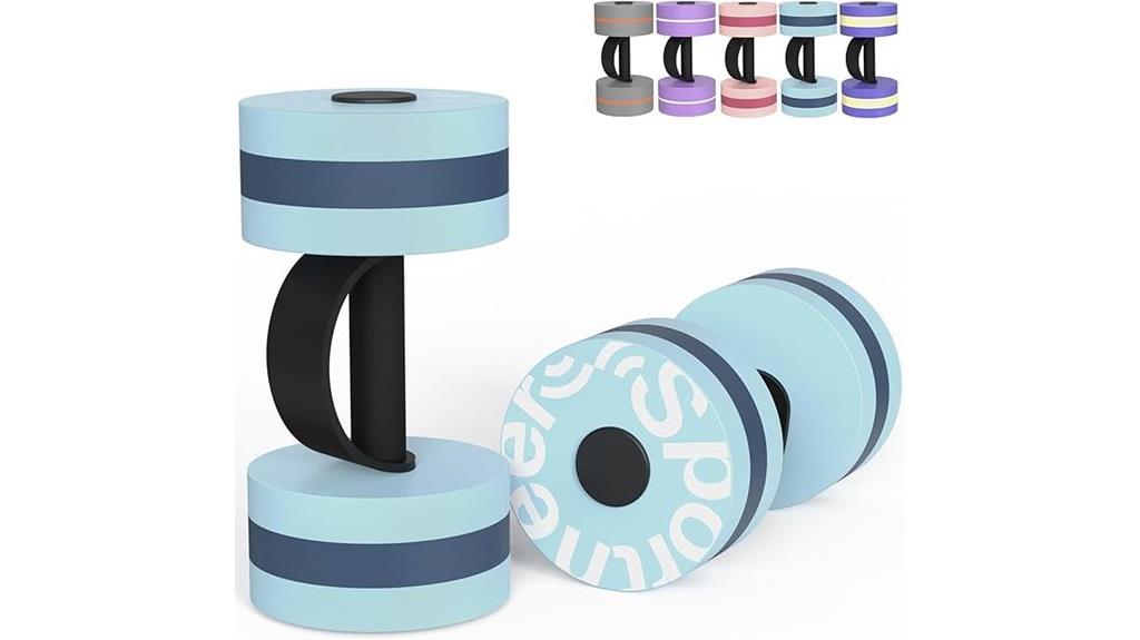 water weights for aerobics