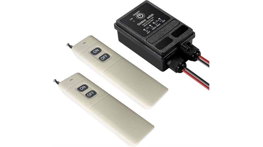 waterproof 12v rf switch