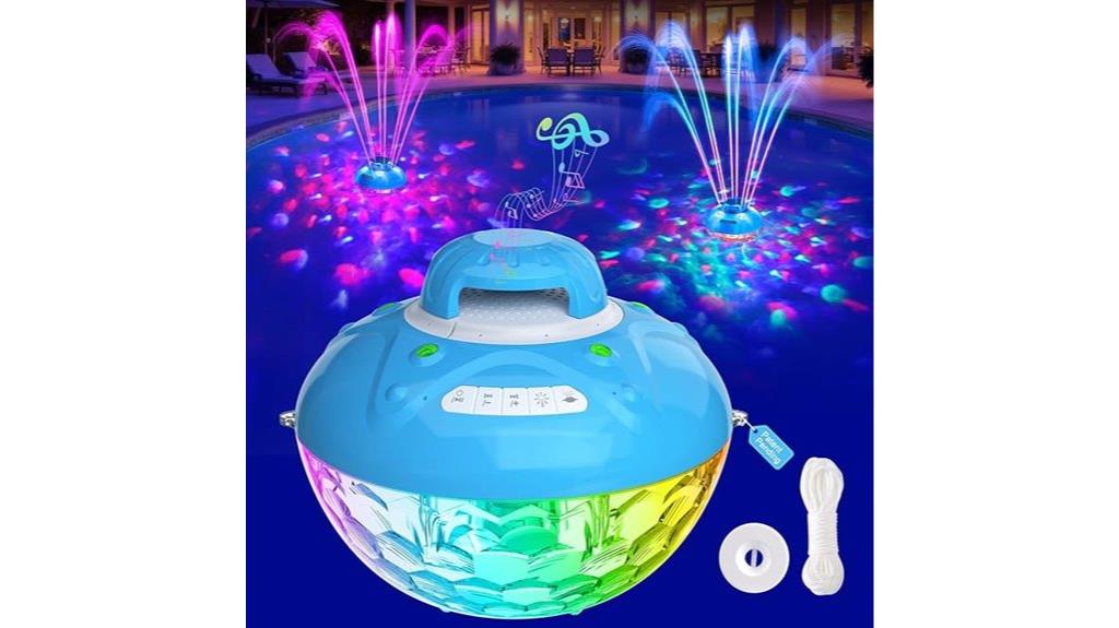 waterproof bluetooth fountain speaker