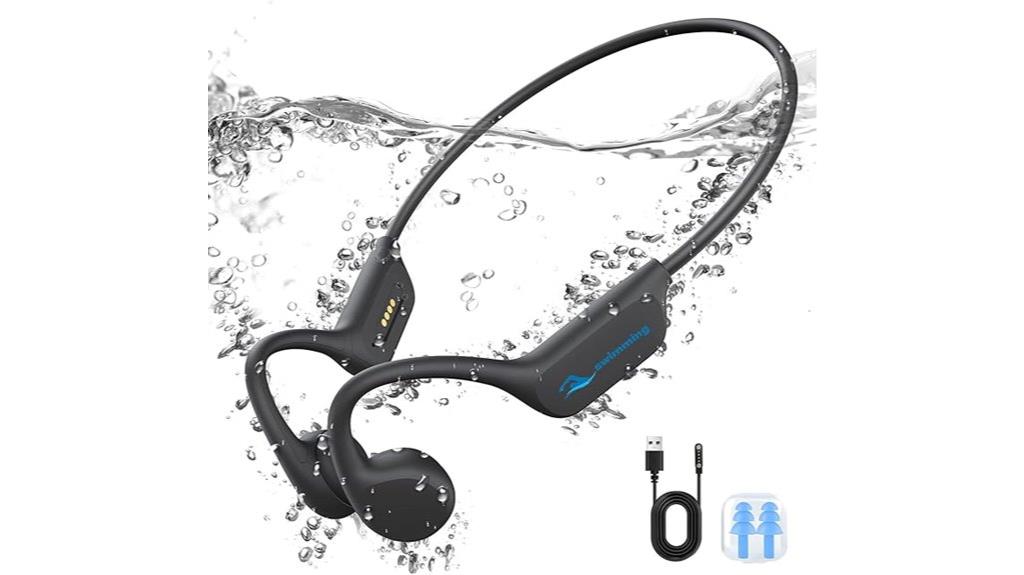 waterproof bluetooth swimming headphones