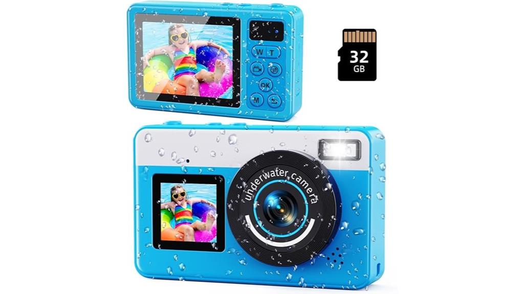 waterproof camera with 32gb