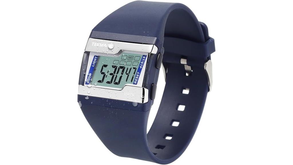 waterproof digital sports watch