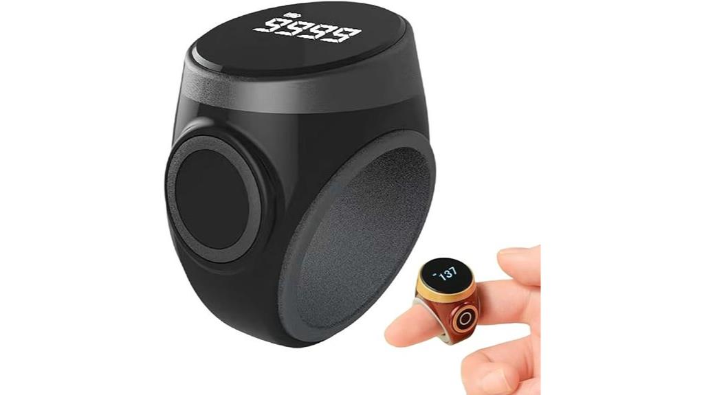 waterproof finger counter with vibration