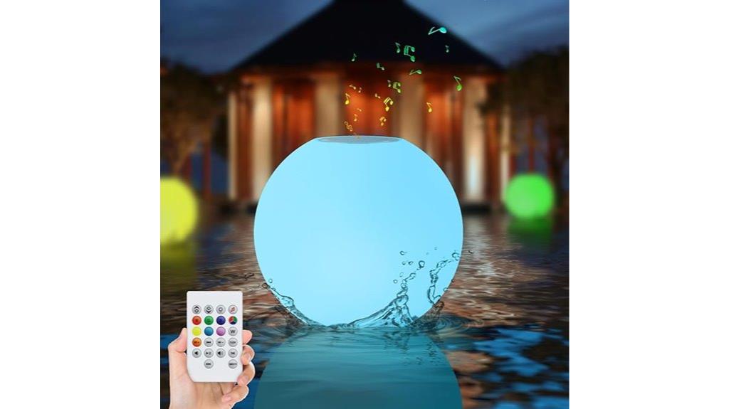 waterproof floating pool speaker