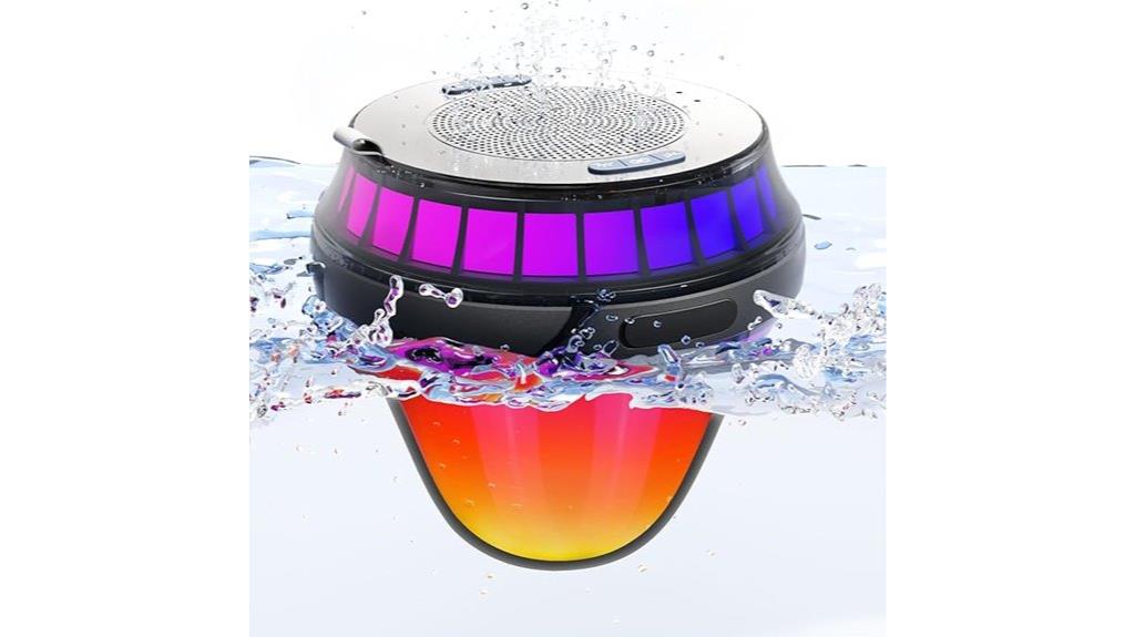 waterproof floating stereo speaker