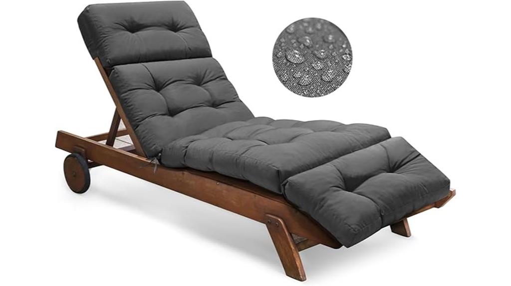 waterproof memory foam cushion