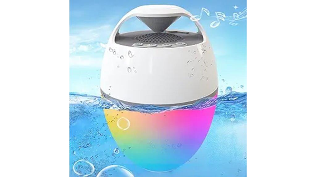 waterproof pool speaker lights
