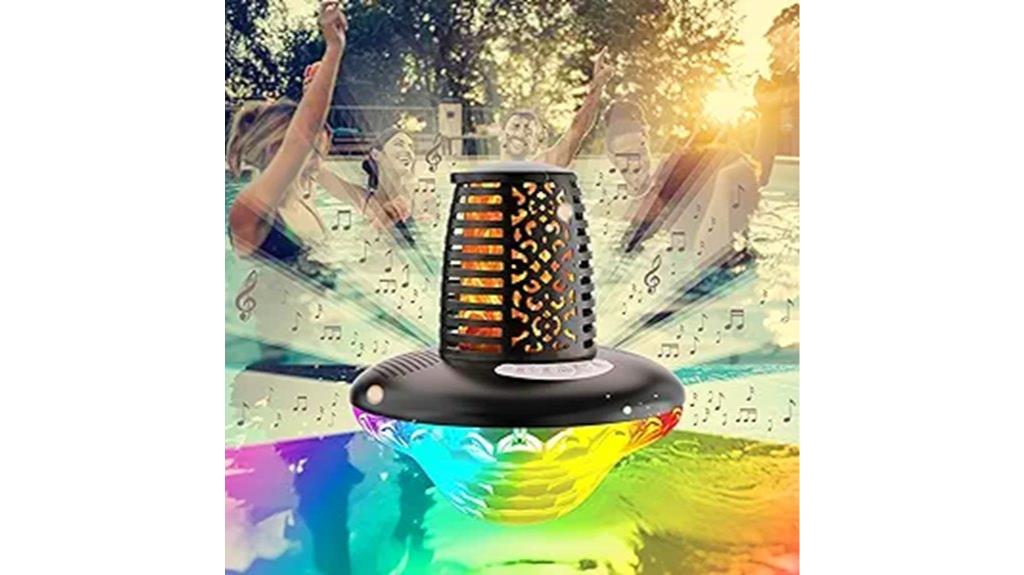 waterproof rgb bluetooth speaker