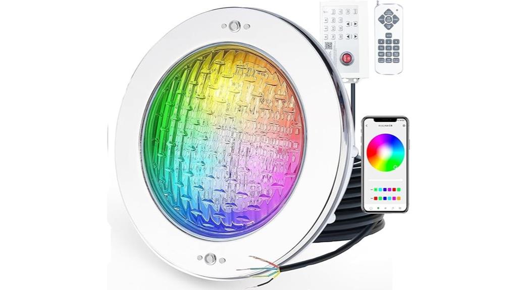 waterproof rgbw pool lights