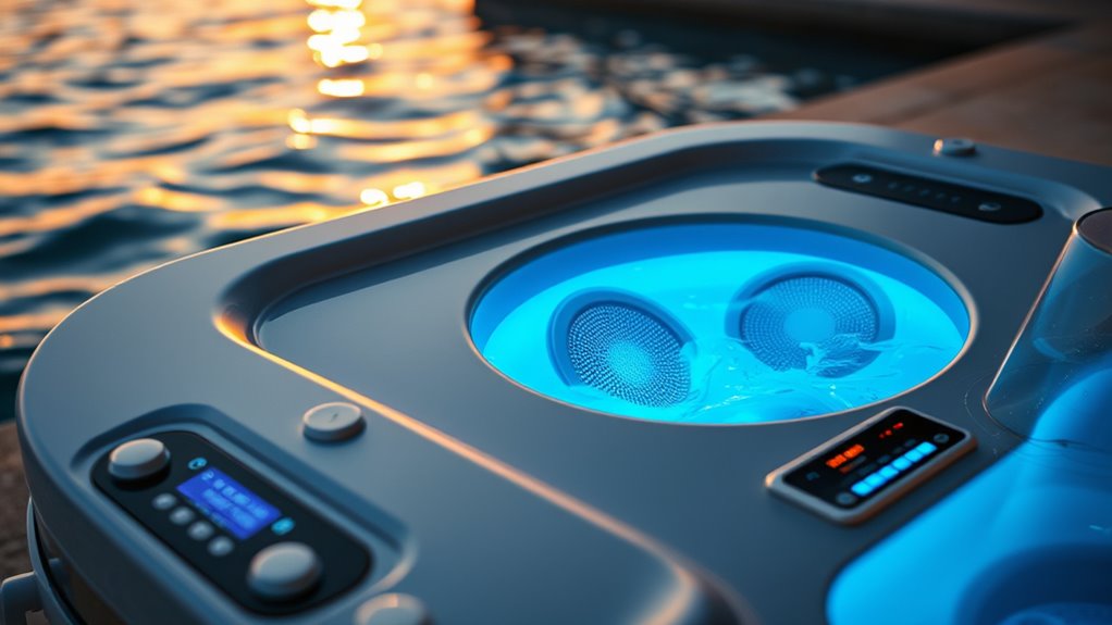 waterproof sound range lighting