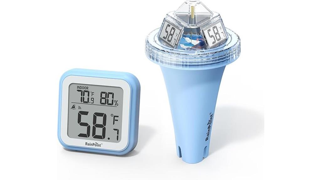 waterproof wireless pool thermometer