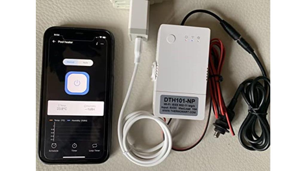 wi fi remote pool heater