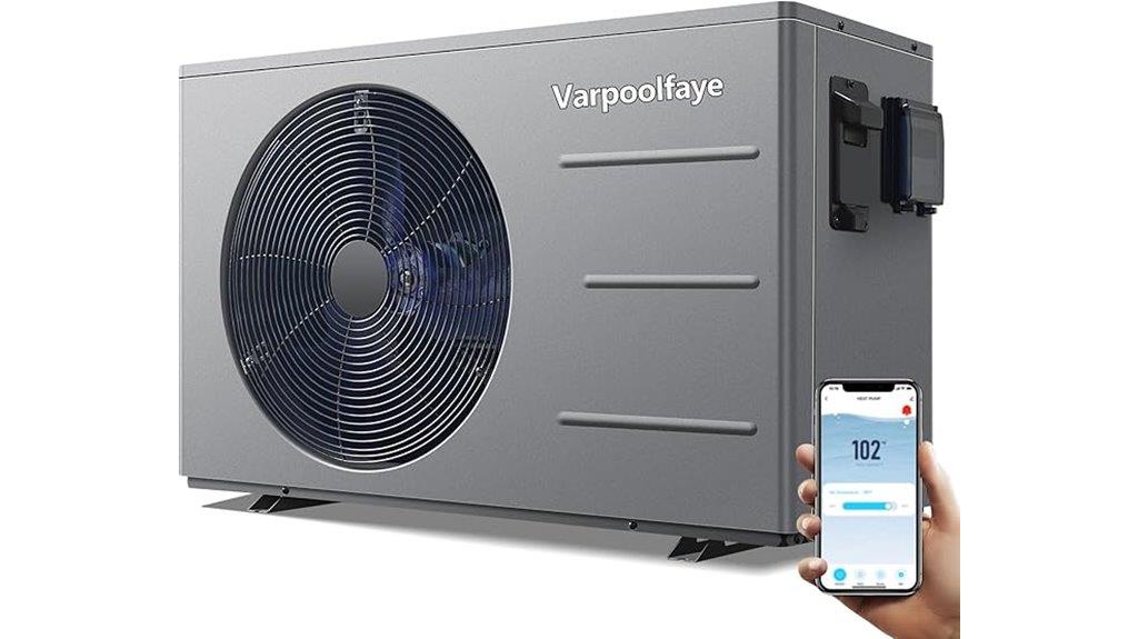 wifi controlled 40 000 btu pool heater
