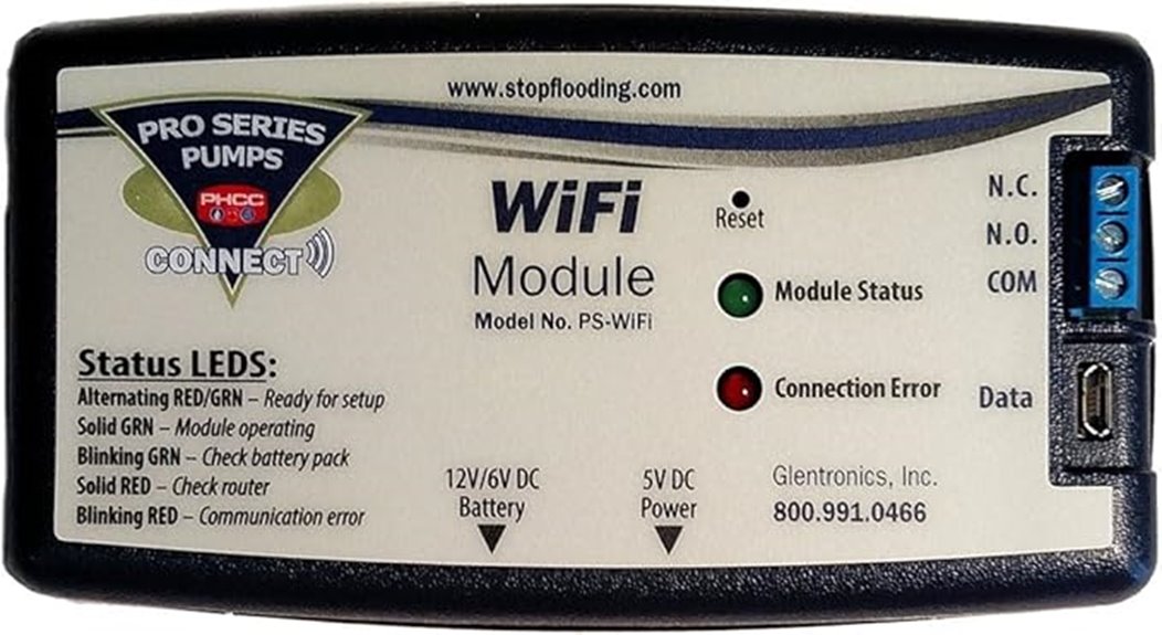 wifi module for controller