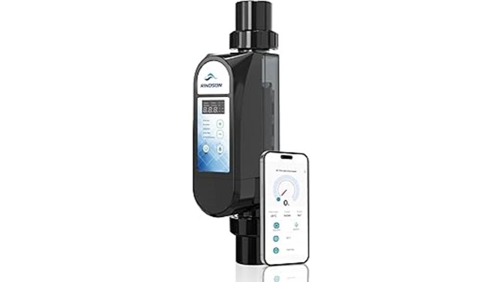 wifi self cleaning saltwater chlorinator