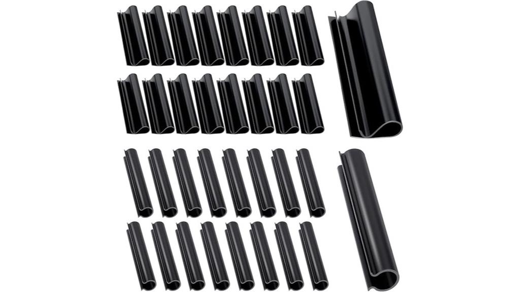 winter pool cover clips