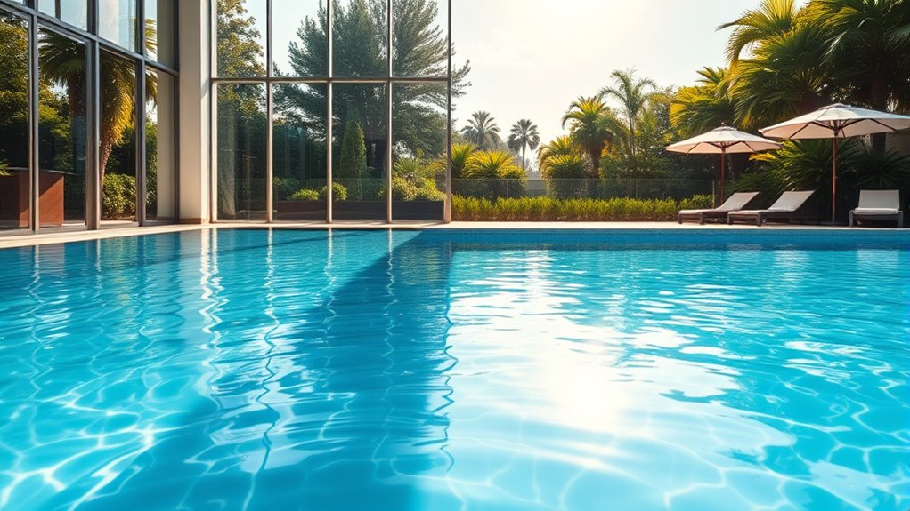 year round private swimming access