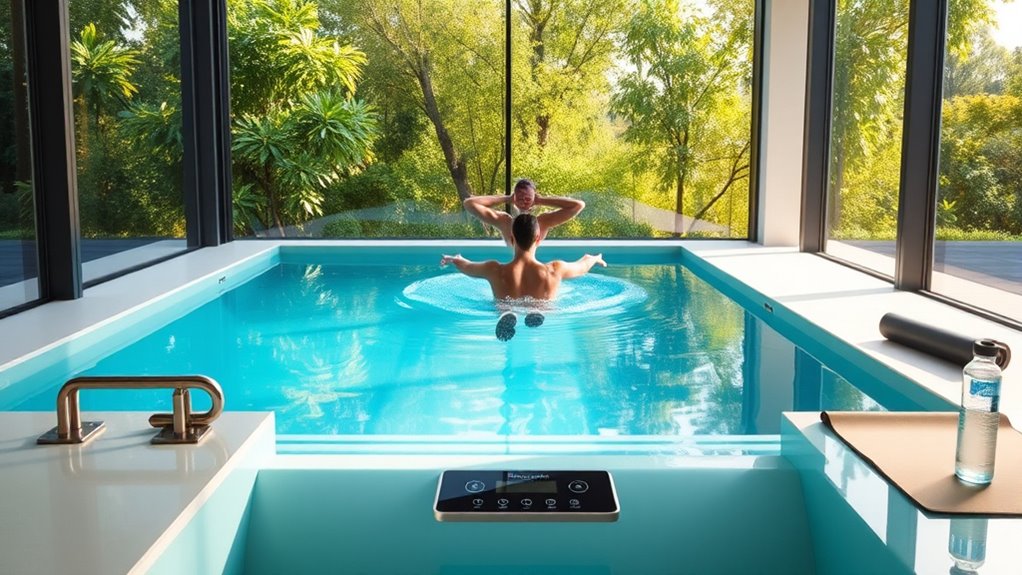 year round water exercise convenience