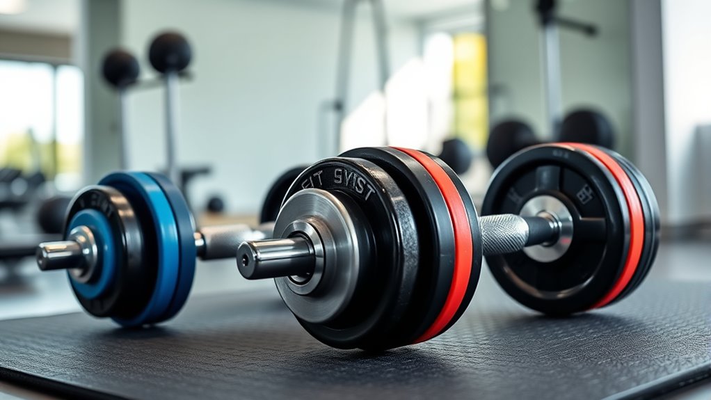 adjustable dumbbell selection criteria
